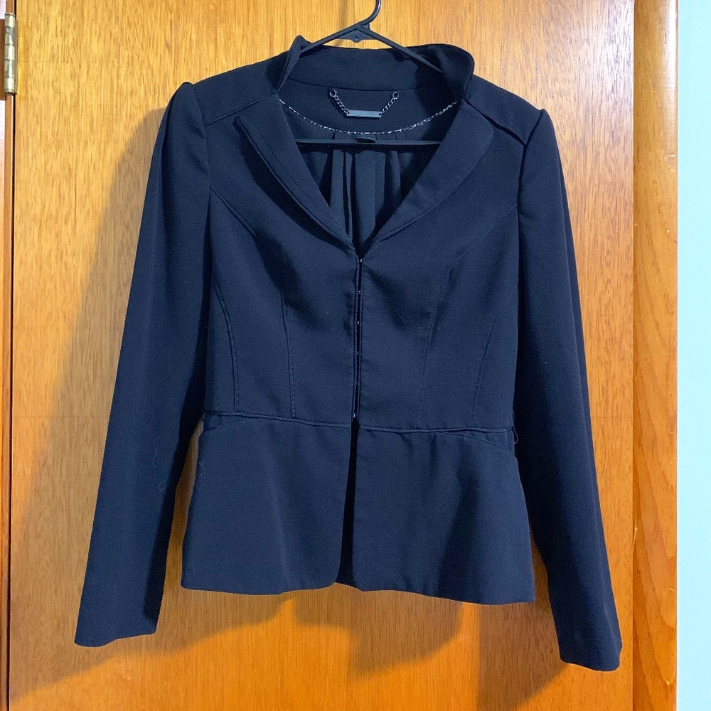 Structured Black Blazer